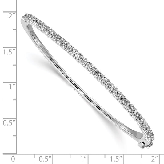 Holds 40 Stones 2.0ct Hinged Bangle Mounting - WBC