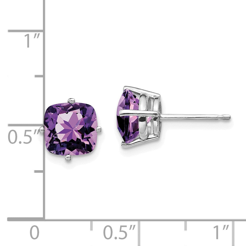 Cushion Post Earring Mounting - WBC