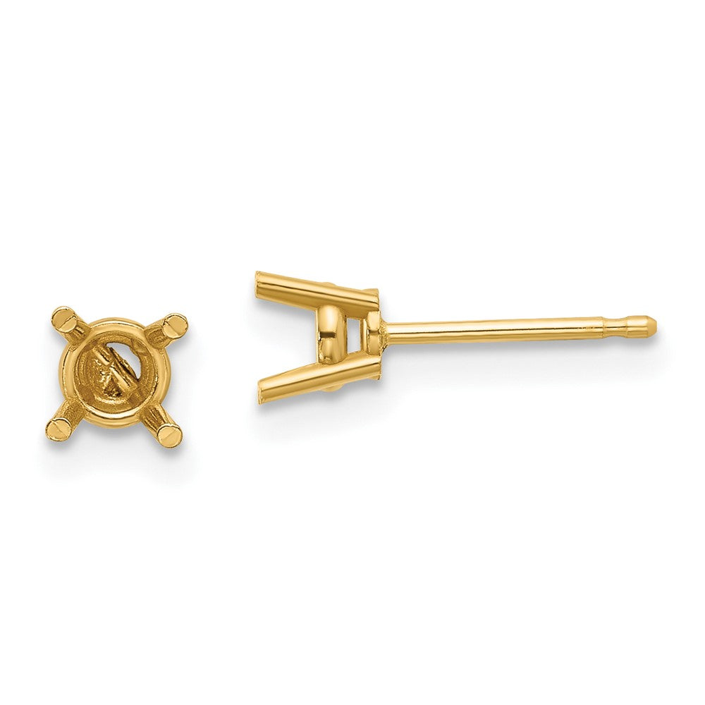 Round Earring Mountings
