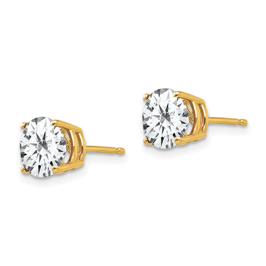 Cubic Zirconia Post Earrings - WBC