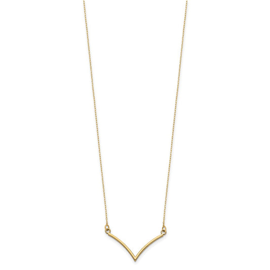 Polished V-Necklace - WBC