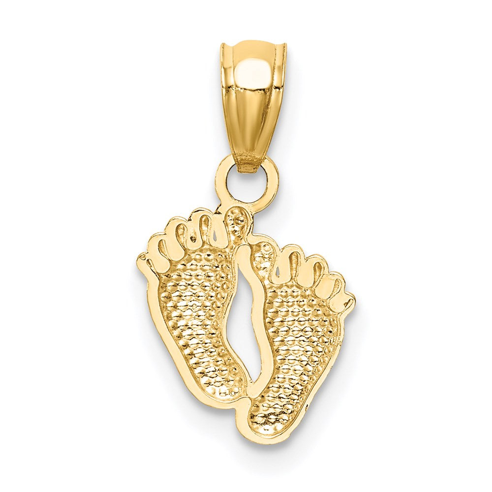 Small Feet Pendant - WBC