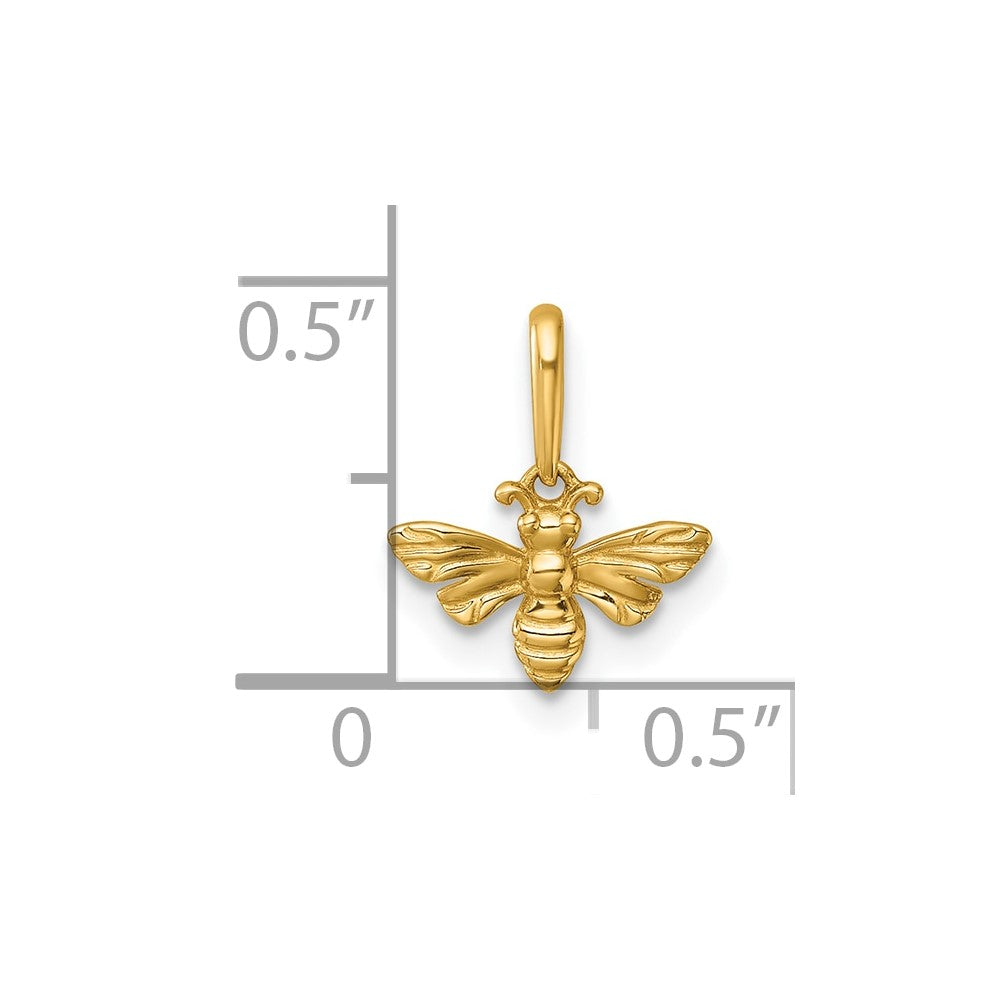 Polished Honey Bee Charm / Pendant - WBC