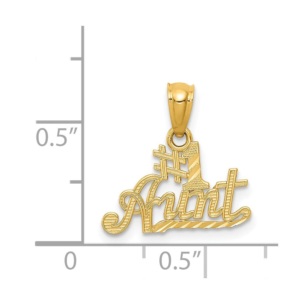 #1 AUNT Pendant - WBC