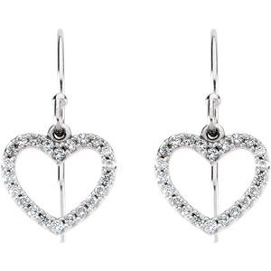 14K White 1/5 CTW Diamond Heart Earrings-67136:8440901:P-ST-WBC
