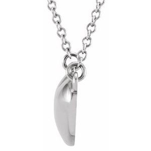 14K White .01 CTW Diamond Heart 16.5" Necklace-86194:6001:P-ST-WBC