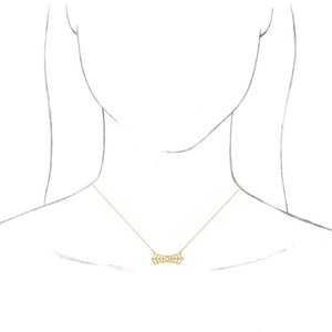 14K Yellow Vintage-Inspired Bar 18" Necklace  -86877:606:P-ST-WBC