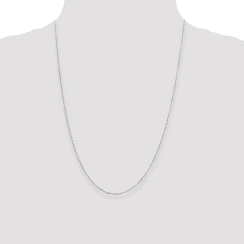 Sterling Silver 1.5mm Rolo Chain-WBC-QFC103-24