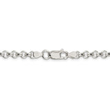 Sterling Silver 4.75mm Rolo Chain-WBC-QFC76-24