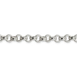 Sterling Silver 6.75mm Rolo Chain-WBC-QFC78-20