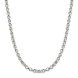 Sterling Silver 6.75mm Rolo Chain-WBC-QFC78-24