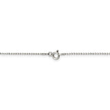 Sterling Silver 1.05mm Square Fancy Beaded Chain-WBC-QPE73-18