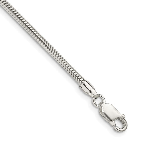 Sterling Silver 2.5mm Round Snake Chain-WBC-QSNL065-8