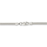 Sterling Silver 3mm Round Snake Chain-WBC-QSNL080-8