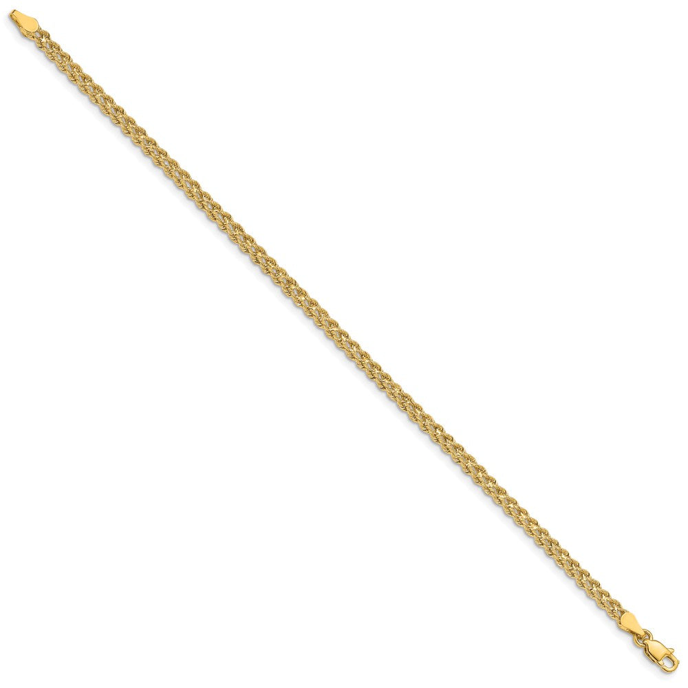 Wide Double Strand Rope Bracelet - WBC