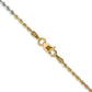Tri-colored Diamond-cut Rope with Lobster Clasp Chain - WBC
