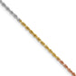 Tri-colored Diamond-cut Rope with Lobster Clasp Chain - WBC