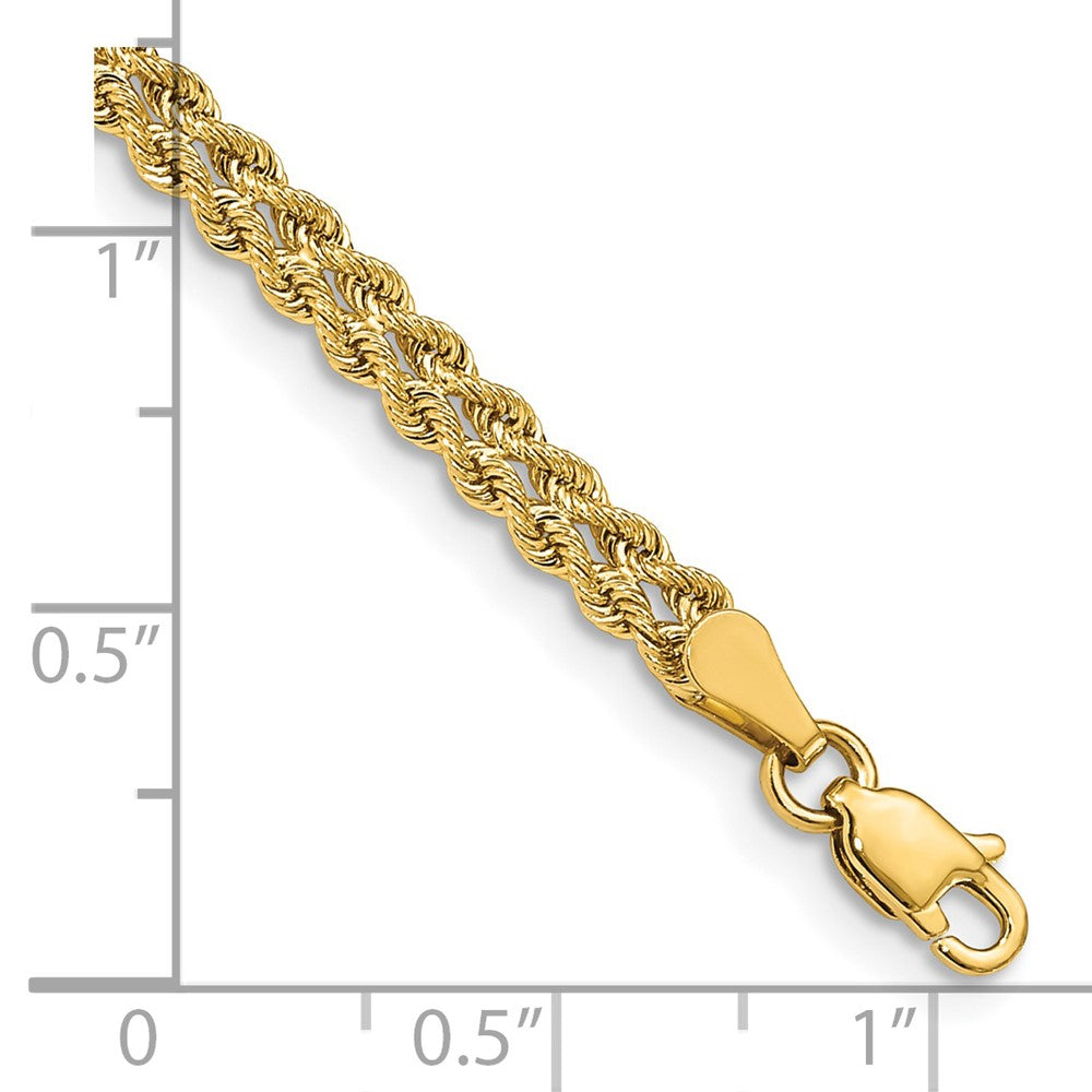 Wide Double Strand Rope Bracelet - WBC