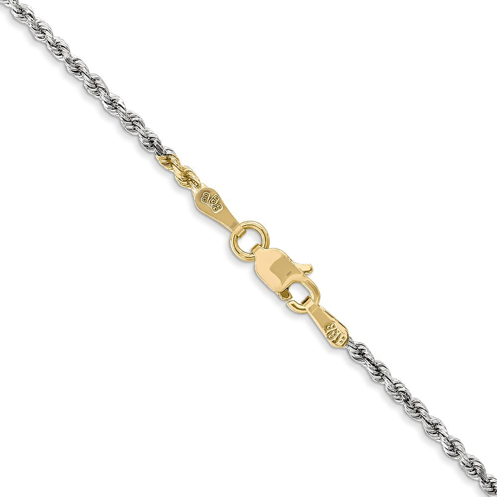 Tri-colored Diamond-cut Rope with Lobster Clasp Chain - WBC