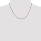 Tri-colored Diamond-cut Rope with Lobster Clasp Chain - WBC