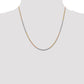 Tri-colored Diamond-cut Rope with Lobster Clasp Chain - WBC