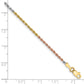 Tri-colored Diamond-cut Rope with Lobster Clasp Chain - WBC