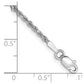 Diamond-cut Rope with Lobster Clasp Anklet - WBC