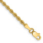 Regular Rope with Lobster Clasp Anklet - WBC