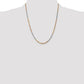 Tri-colored Diamond-cut Rope with Lobster Clasp Chain - WBC