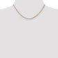 Tri-colored Diamond-cut Rope with Lobster Clasp Chain - WBC