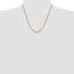 Tri-colored Diamond-cut Rope with Lobster Clasp Chain - WBC