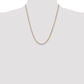 Tri-color Diamond-cut Rope Chain - WBC