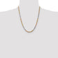 Tri-color Diamond-cut Rope Chain - WBC