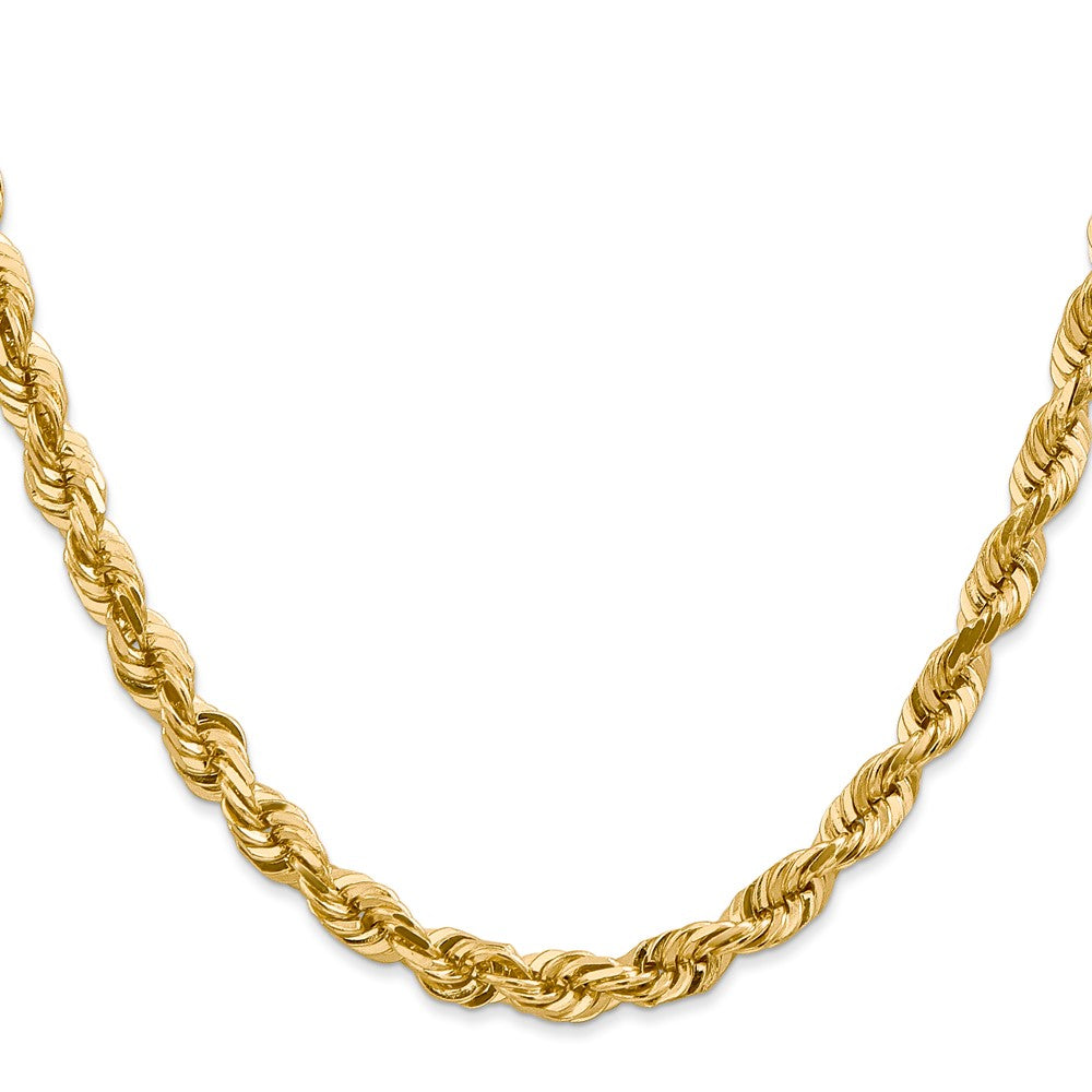 Diamond-cut Rope with Fancy Lobster Clasp Chain - WBC