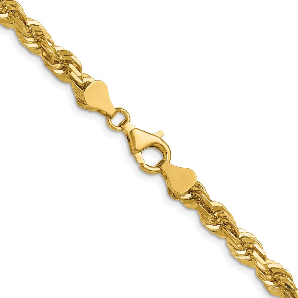 Diamond-cut Rope with Fancy Lobster Clasp Chain - WBC