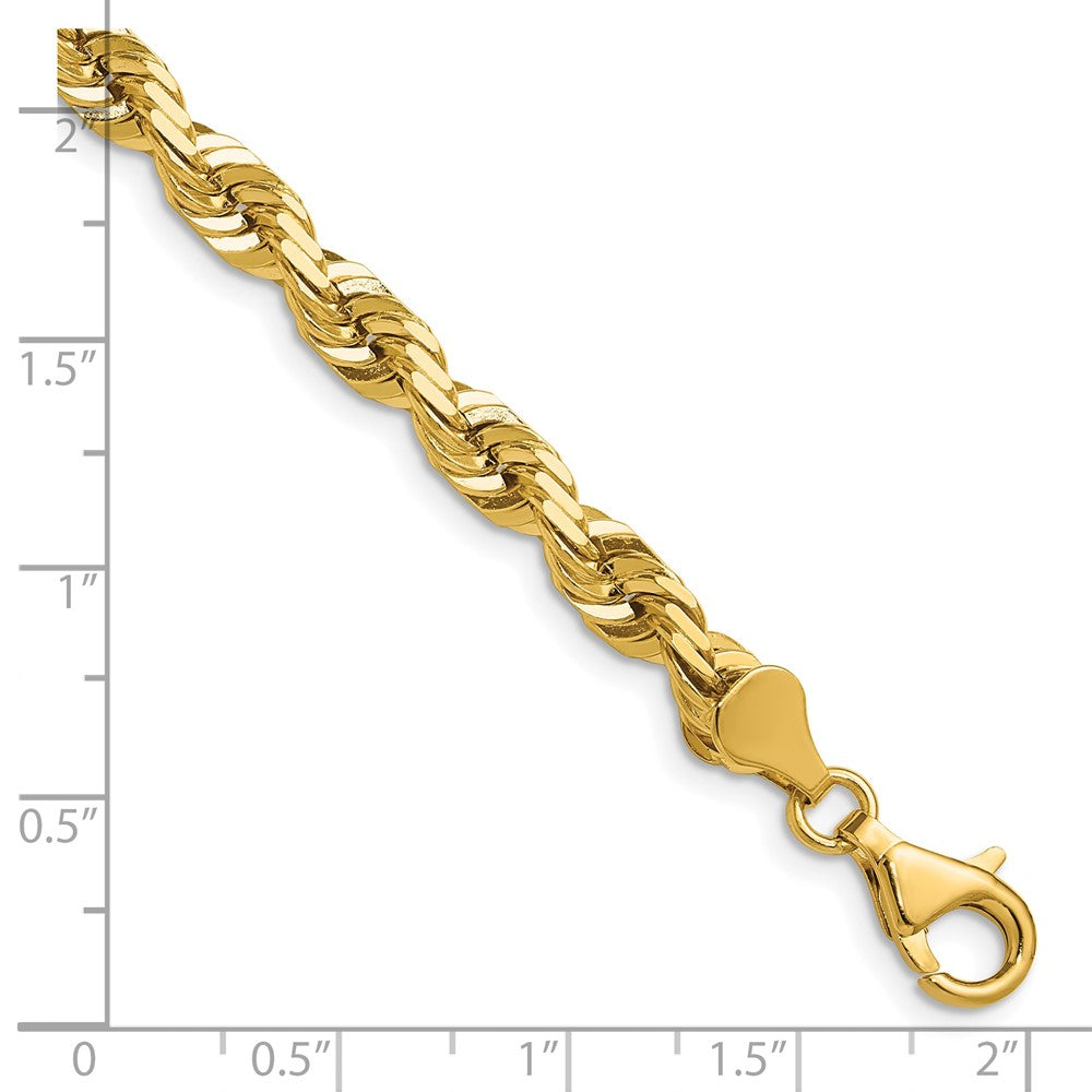 Diamond-cut Rope with Fancy Lobster Clasp Chain - WBC