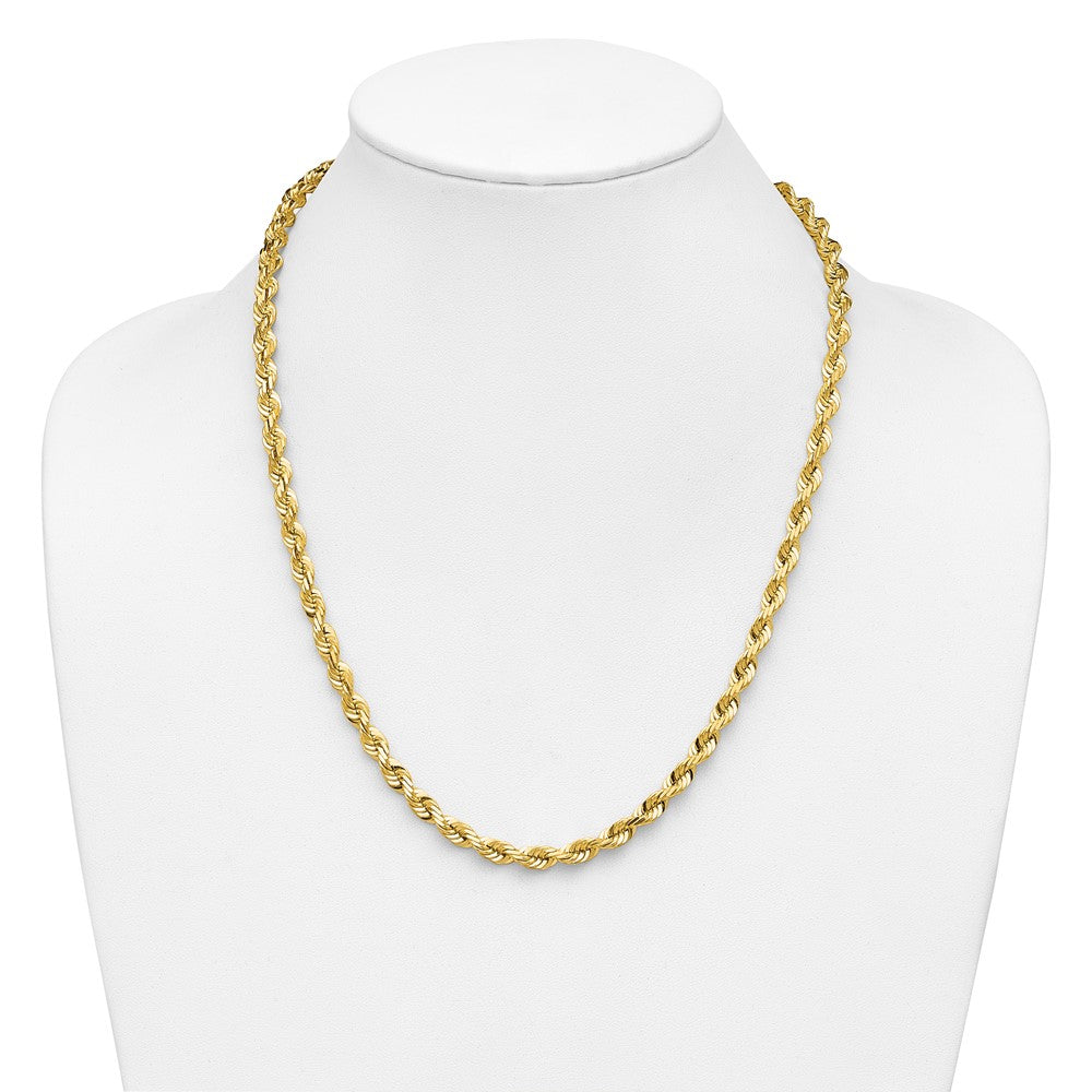Diamond-cut Rope with Fancy Lobster Clasp Chain - WBC