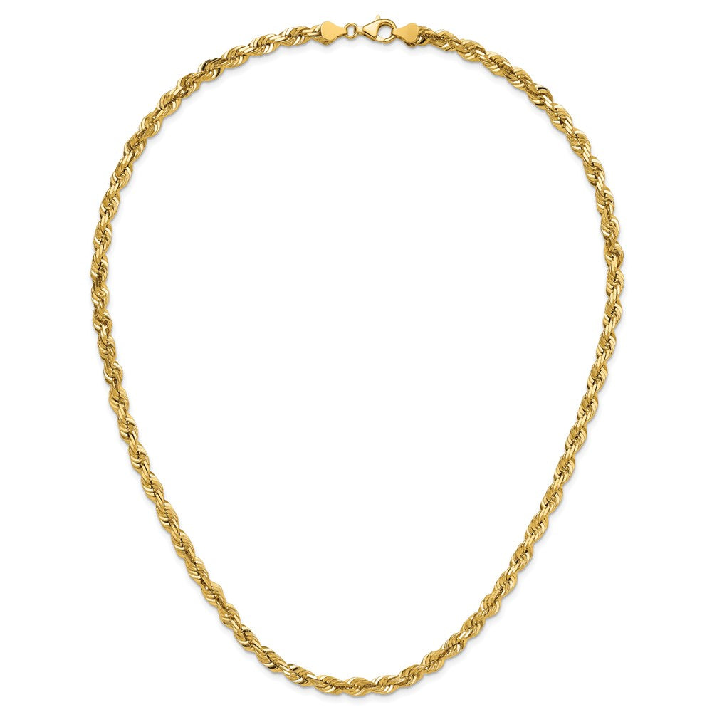 Diamond-cut Rope with Fancy Lobster Clasp Chain - WBC