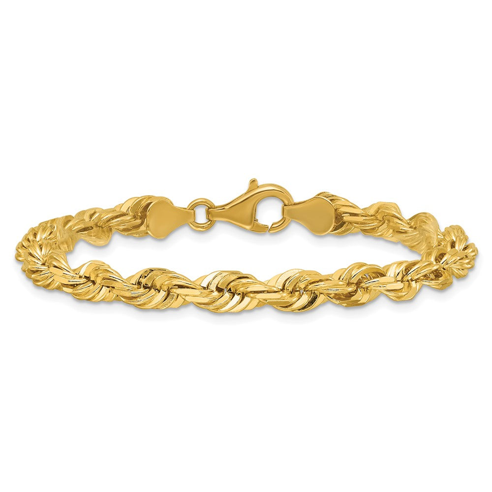 Diamond-cut Rope with Fancy Lobster Clasp Chain - WBC