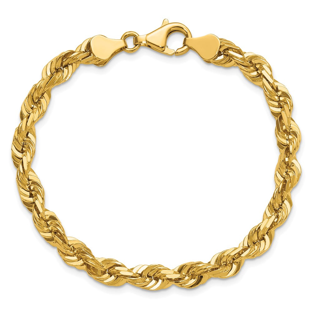 Diamond-cut Rope with Fancy Lobster Clasp Chain - WBC