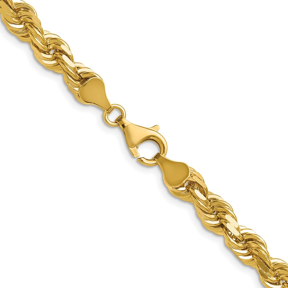 Diamond-cut Rope with Fancy Lobster Clasp Chain - WBC