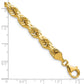 Diamond-cut Rope with Fancy Lobster Clasp Chain - WBC
