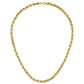 Diamond-cut Rope with Fancy Lobster Clasp Chain - WBC