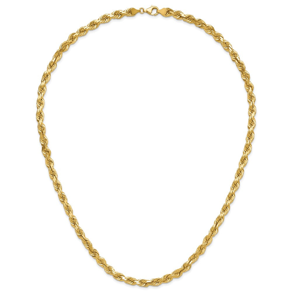 Diamond-cut Rope with Fancy Lobster Clasp Chain - WBC
