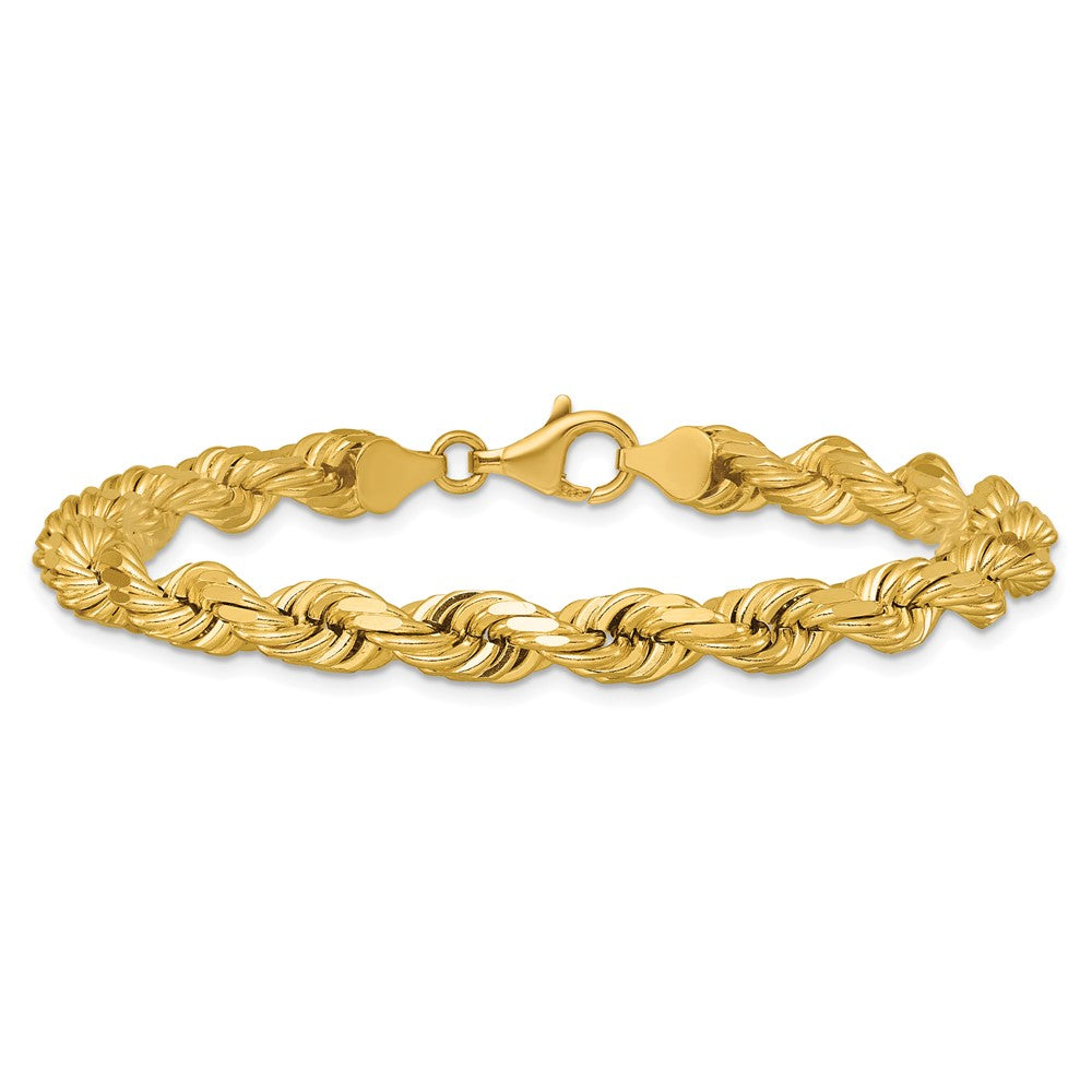 Diamond-cut Rope with Fancy Lobster Clasp Chain - WBC