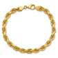 Diamond-cut Rope with Fancy Lobster Clasp Chain - WBC