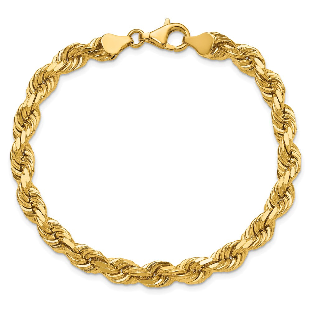 Diamond-cut Rope with Fancy Lobster Clasp Chain - WBC