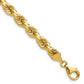 Diamond-cut Rope with Fancy Lobster Clasp Chain - WBC