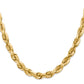 Diamond-cut Rope with Fancy Lobster Clasp Chain - WBC