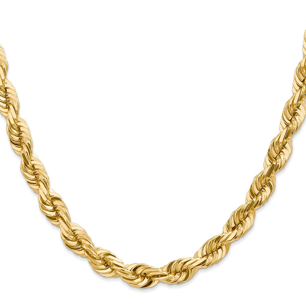 Diamond-cut Rope with Fancy Lobster Clasp Chain - WBC